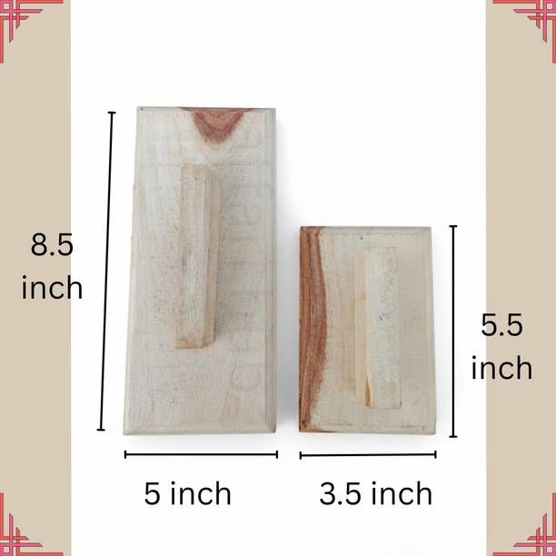 AFFARI HUB Wooden Wall Plaster Rusa Tool | Cement Finishing Float 10 Masonry Float