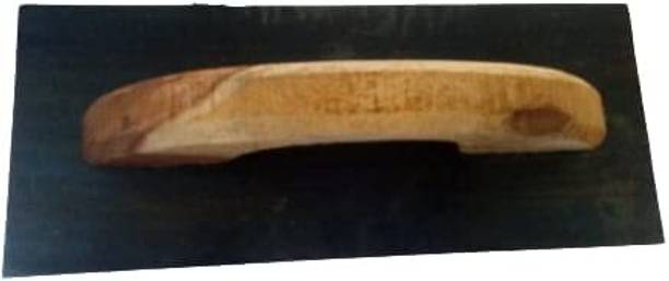 B K Jagan and Co Trowel for Cement Work Gurmala with Wooden Handle(Length 9.1/2inch) Steel Trowel