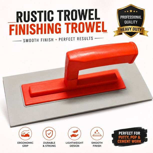 3D CARPENTER POINT Heavy Duty Rustic Trowels Premium Wall Putty Finishing Trowel Plastic Trowel