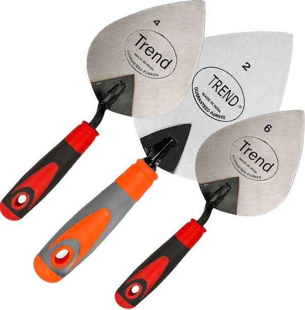 Harvika Karni | Masonry Trowel | Steel Cement work Trowel | Mistri tools Stainless Steel Trowel