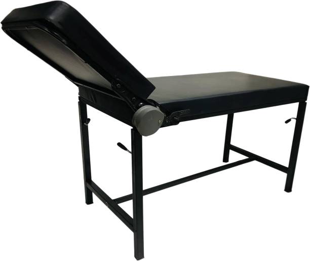 SCHOOL FURNITURE Massage Bed of Iron Frame, with Push Back System and Cushioned Back Seat (RED) Thermal Massage Bed