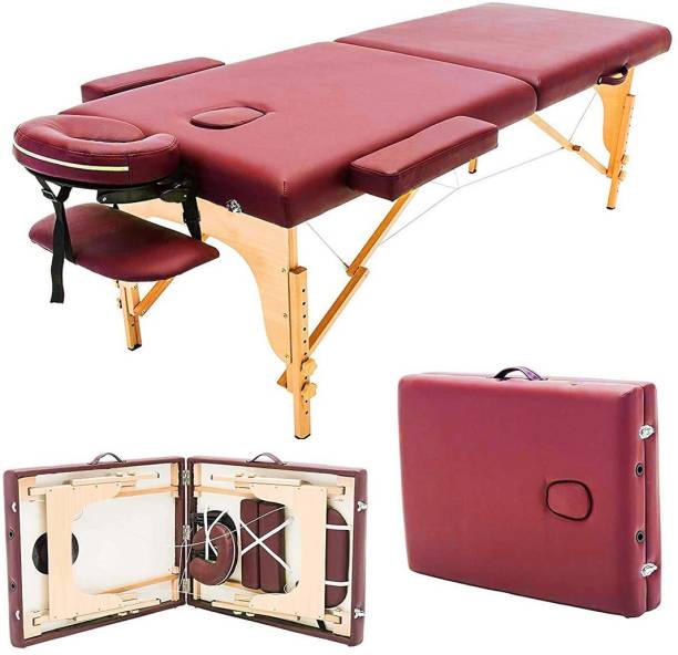 Zureni Memory Foam Foldable Massage Table More Thicker & Wider Portable Spa Salon Bed Spa Massage Bed