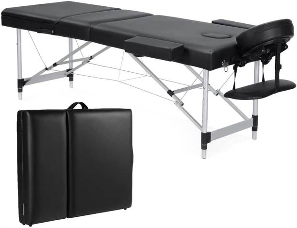 Zureni Foldable Massage Table Memory foam Thicker & Wider Portable with Carrying Case Spa Massage Bed