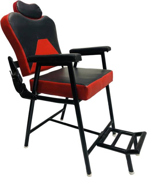 PP FURNITURE Iron Barber Beauty Parlor Salon Cutting Chair with push back system Massage Chair