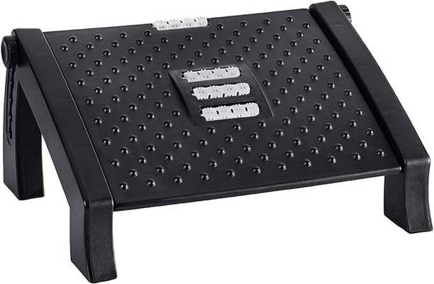 shrev 6-Height Adjustable Under Desk Footrest with Massage Roller Massage Chair