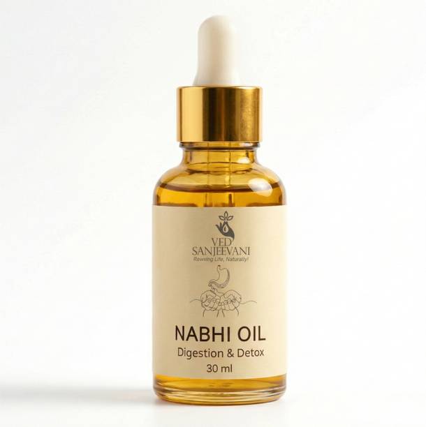 Ved Sanjeevani Digestion & Detox Nabhi Oil For Bloating Relief & Improve Gut Health