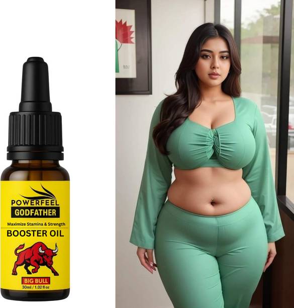 POWERFEEL Breast Massage Oil for Women | Natural Chest Bosom | Herbal Oil for Women-x20
