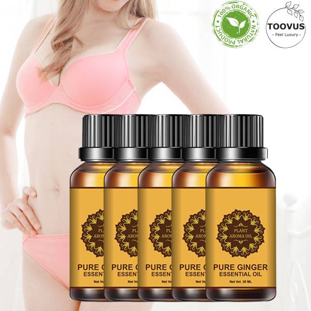 WIVZI Belly Drainage Ginger Oil 30 ML,Tummy Ginger Drainage Massage Ginger Oil