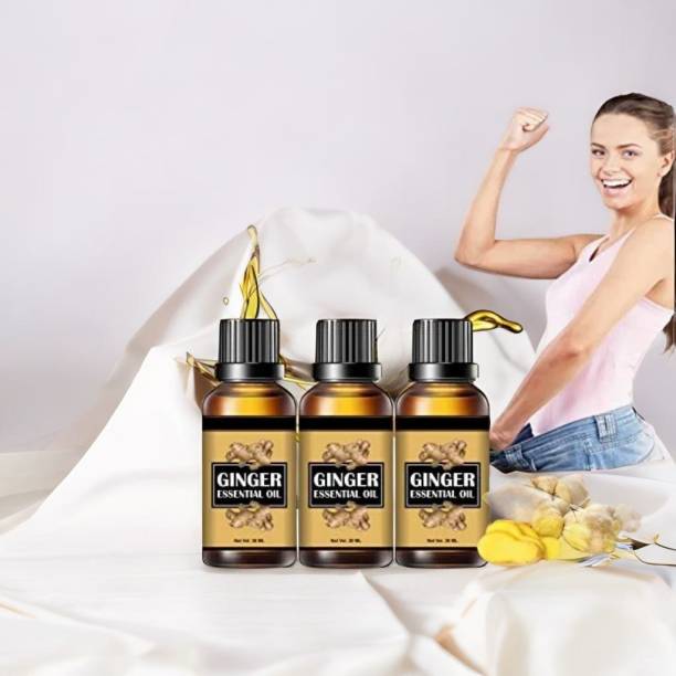 TOOVUS Belly Drainage Ginger Oil,Tummy Ginger Drainage Massage Ginger Oil
