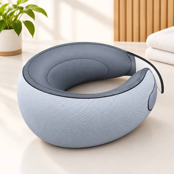 RXCINOZ Neck Massager for Relaxation and Tension Relief, Soft Fabric Cervical Support for Everyday Comfort After Work, Study, Travel, Exercise and Long Screen Time Massager