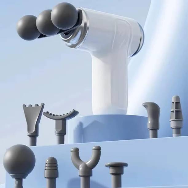 Zovilstore Pro+ Mini Deep Tissue Massage Gun – 3-Head Portable Percussion Massager, 6-Speed Settings Massager