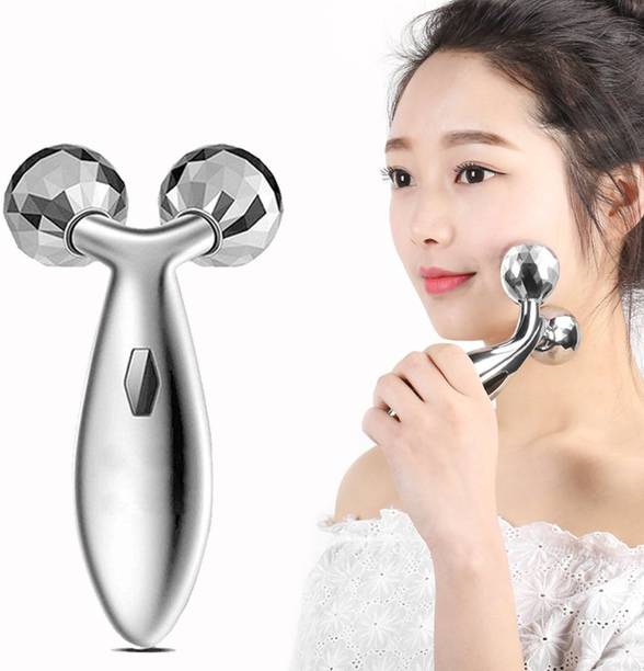 Point Zero 3D Firming Facial Massager Lifting Body Sliming Breast Massage 360 Degrees Rotation Massage Roller Massager