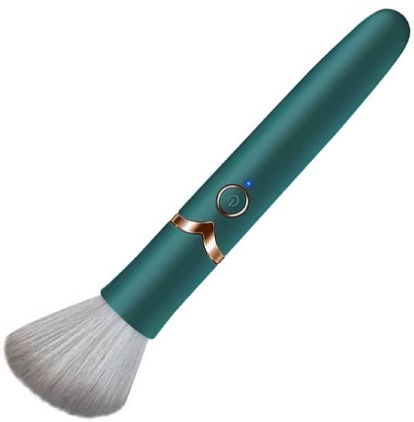 breckelle's USB Rechargeable Makeup Brush|100% Waterproof|Medical Silicone+ABS Skin Friendly 10 Vibration Mode Massager