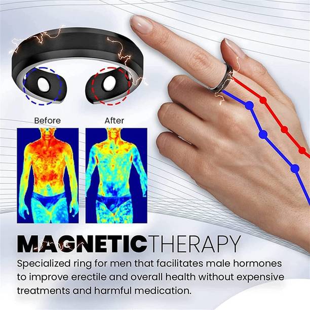 Ronofic Sugar Control Magnetic Ring, Acupressure Clip for Diabetics, Sugar Control Ring, Blood Sugar Control Ring Magnetic Massager