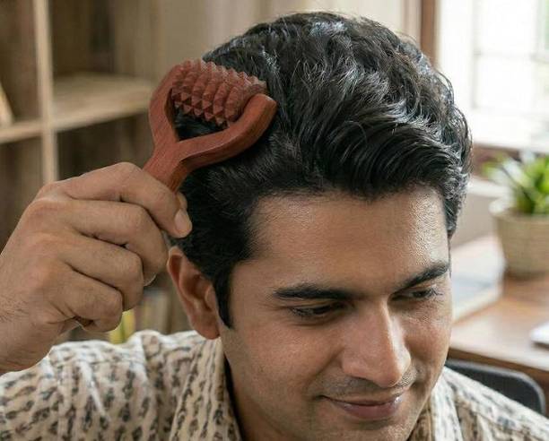 Decorpetal Balyantra Hair Growth & Scalp Stimulator Massager for Healthy Hair- pack 1 Balayantra for Hair Growth Roller Massager