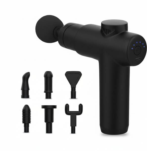 RLN Lifelong LLGM 109 Massage Gun Machine for Pain Relief Body, Neck, Shoulders, Back, Arms & Feet Massager