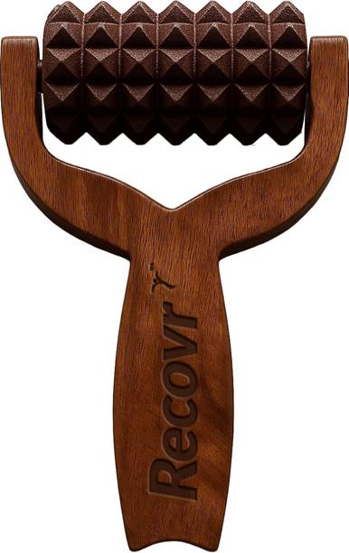 Recovr Wooden Scalp Massager Roller Promotes Hair Regrowth, Improves Blood Circulation & Relieves Headaches Massager