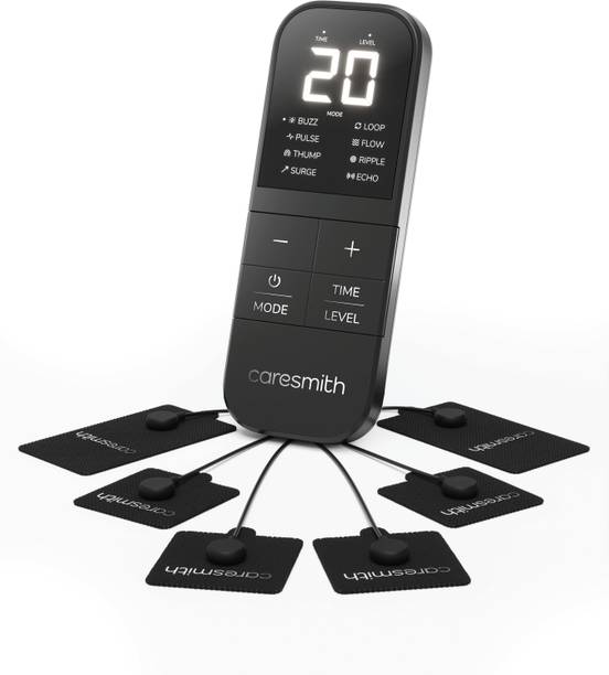 caresmith FCS0147 Charge Tens Massager Machine for Physiotherapy 8 Modes & 20 Intensities Massager