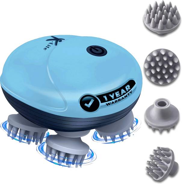 K-life HSM-101 RENEW Electric Rechargeable Head & Scalp Scratcher Massage Machine For Hair Growth Stress Relax C-Type Massager