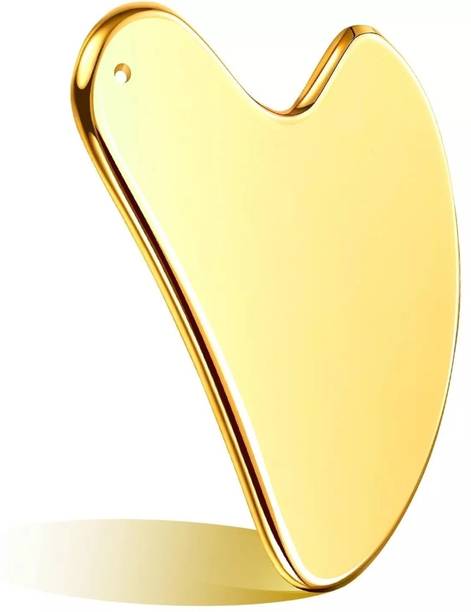 Qudsia Gold Plated stainless steel Gua sha massage tool for face and body massage tools Massager