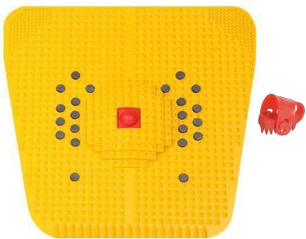 Navyamall Accupressure Mat And Feet ACUPRESSURE MAGNETIC FOOT RELIEF MAT BLOOD CIRCULATION MASSAGER STRESS PAIN RELIEF MASSAGE Massager