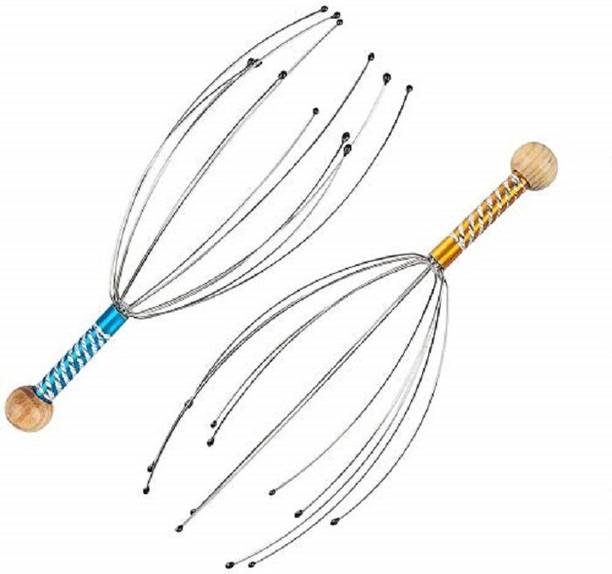 MOBDESK Bokamo Massager Head Massager, Hand Held Scalp Head Massager Pain Relief And Hair Growth, Head Massager Neck Massage- 2PCS Bokamo Massager Head Massager, Hand Held Scalp Head Massager Pain Relief And Hair Growth, Head Massager Neck Massage - PACK OF 2PCS Massager