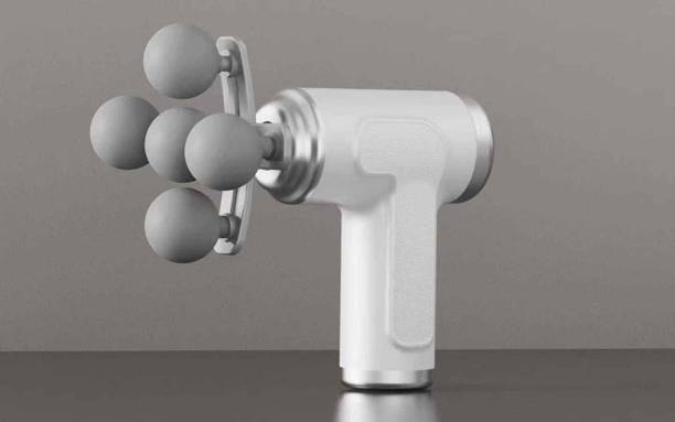 Zovilstore High-Power Rechargeable 5-Head Electric Massage Gun – Deep Tissue Handheld for Full Body Pain Relief Massager