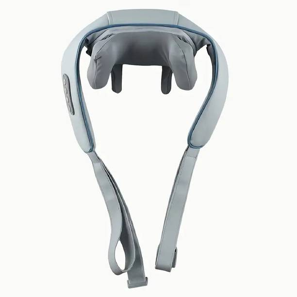 Shopeleven Electric Wearable 5D Cervical Neck Massage Machine for Deep Tissue Neck Neck Massager for Cervical, Electric Deep Tissue Shiatsu with Infrared Heat Massager