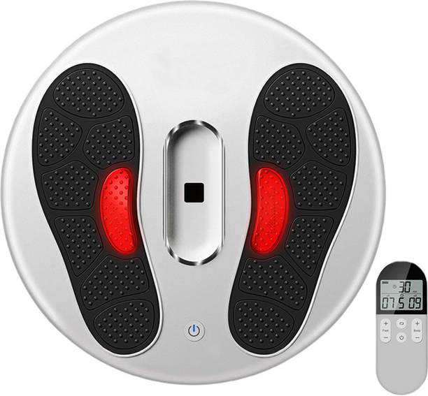 SOBO EMS-TENS Electric Foot Massager Pain Relief, Blood Circulation 9 Mode, LCD Display Remote Controller, Electrodes, Calf and Leg Machine, Full Body Massager
