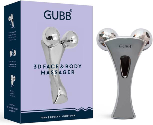 GUBB Imported 3D Face Roller & Body Massager for Full Body Relaxation, Face Lift , Anti Wrinkles Skin Tightening, Face Firming, Blood Circulation, Body Slimming 3D Face Body Massager Massager