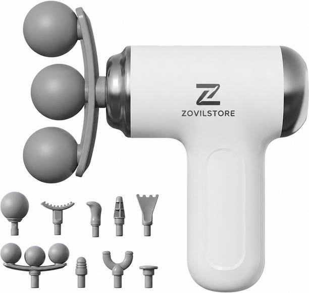 Zovilstore MAXTOP Pro+ Mini Portable Body Massager with Percussion Therapy & 9 Heads Massager