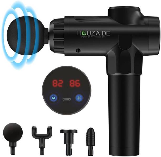 HOUZAIDE WORLD OF WELLNESS & CARE HA 811 Smart Massage Gun Trident Pro- Professional Deep Tissue Fascia Gun for Athletes Massager
