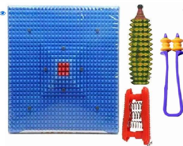 Ronofic acupressure mat acupressure kit Deluxe foot Massager With K Roll & Pocket Exerciser Massager