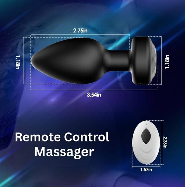 swadeshi enterprises RC-Plug-01 Remote control silicone plug massager Massager