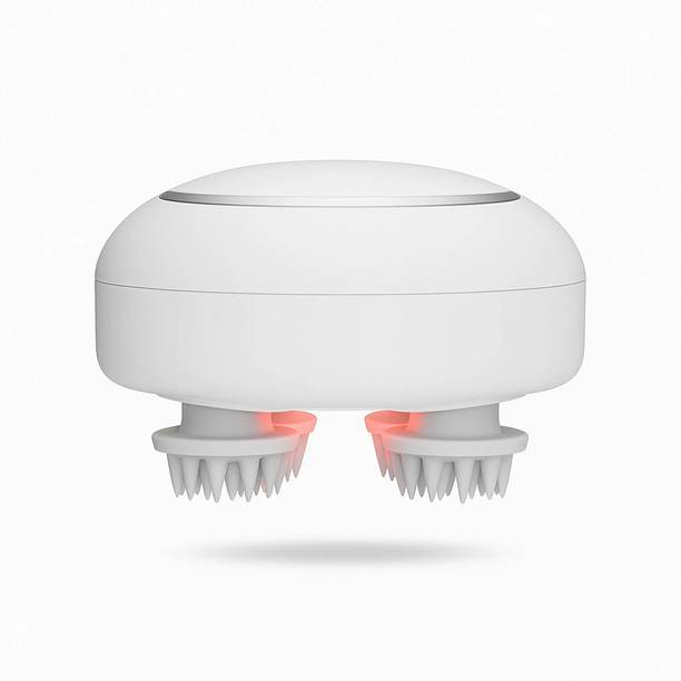 BELENZO Head Massager, Scalp Massager, Body & Head Massager for Hair Growth 96Silicon Kneading Points Detachable Head, Stress Relief Massager