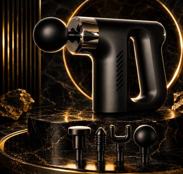 REYSOL Massager Neck,Back,Shoulder,Leg Pain Relief,Deep Tissue Massage Gun Rechargeable handhold Massager Black Massager
