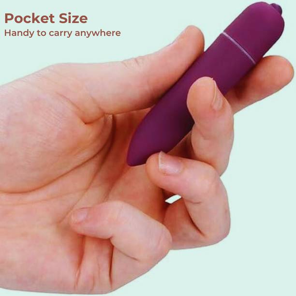 WYNX Bullet Vibrator Handheld, Cordless, Waterproof, Compact size for Men & Women Vibrating Massager