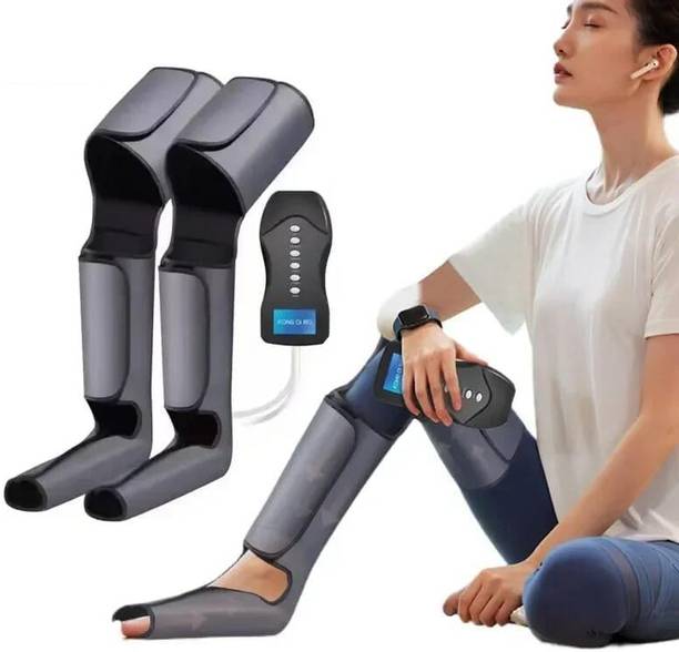 AcuFitness Air Compression-01 Full leg Air Compression Leg Massager with HEAT for Foot Calf & Thigh Massager