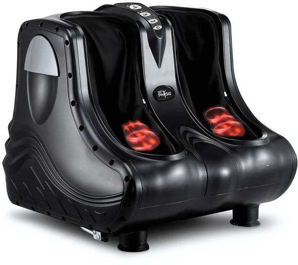 DR PHYSIO USA Monarch 1046 Electric Leg Calf & Foot Massager Machine with Rolling Kneading & Vibration for Pain Relief Muscle Relaxation & Improving Blood Circulation Massager