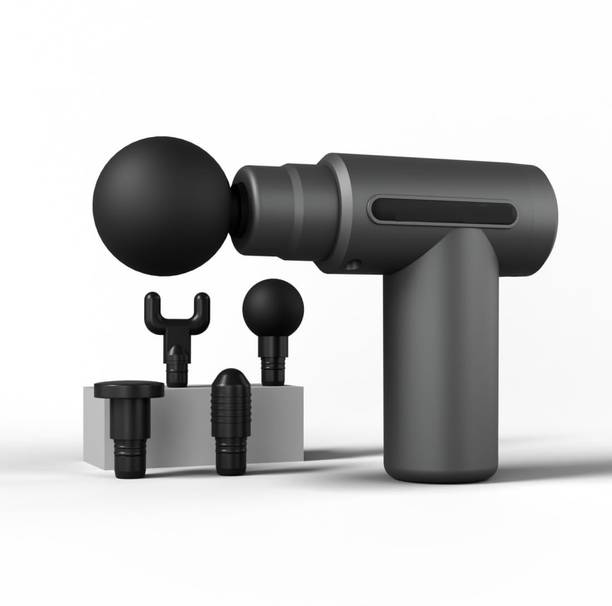 knidaa store Body Massager for Pain Relief Massage Gun for Back Leg & Full Body 4 Specialized Heads For Full Body Pain Relief Massager