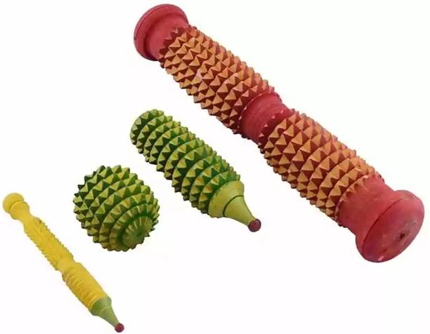 Ronofic Acupressure Foot Roller Wooden With Various Body Massage Products Gym & Fitness Kit Massager Massager