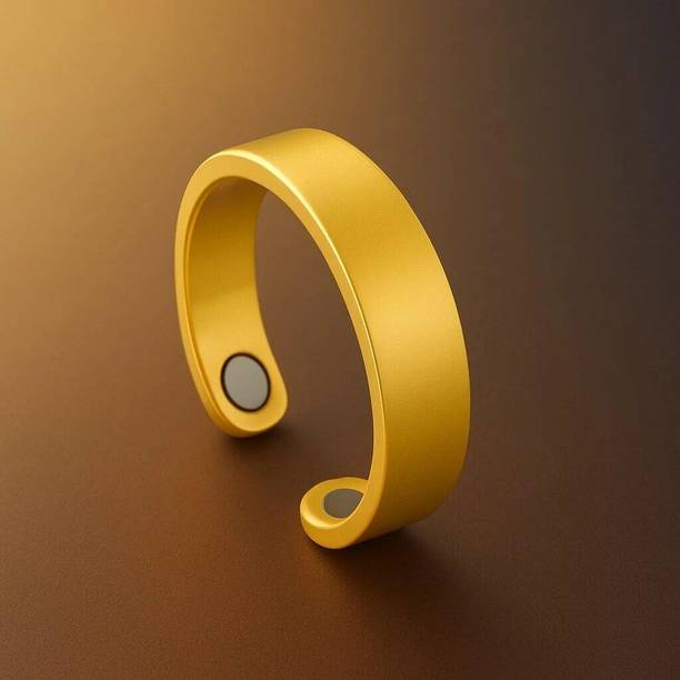 BESTBUYS Gold Magnetic Ring for Insulin Activation & Sugar Regulation | Energy Acupressure Magnetic Therapy Massager