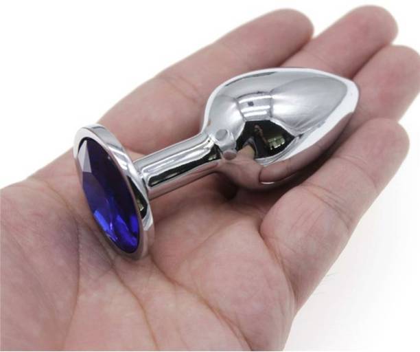 S.H. Solutions P2-Series Premium Quality Plug Rotate Body Massager| Waterproof| Chrome Diamond Plug Massager