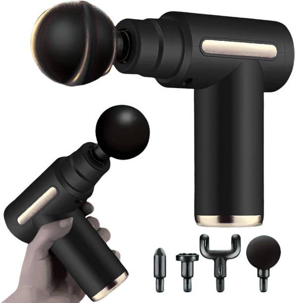 Shopeleven Cordless Deep Tissue Body Massager Gun with 4 Heads & Type-C Charging Cordless Deep Tissue Body Massager Gun with 4 Heads & Type-C Charging Massager