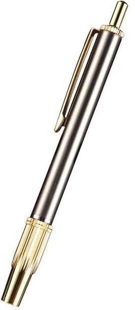 Bella Faccia Stainless Steel Cupping Hijama Pen Pain Relief and Stress Free Cupping Hijama Pen|Painless Triple-Pin Device Pen Massager