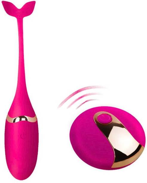 breckelle's Shark with Remote Full Body Massager – 10 Vibration Modes Manual & Remote Control | Pain Relief Therapy | USB Rechargeable Massager