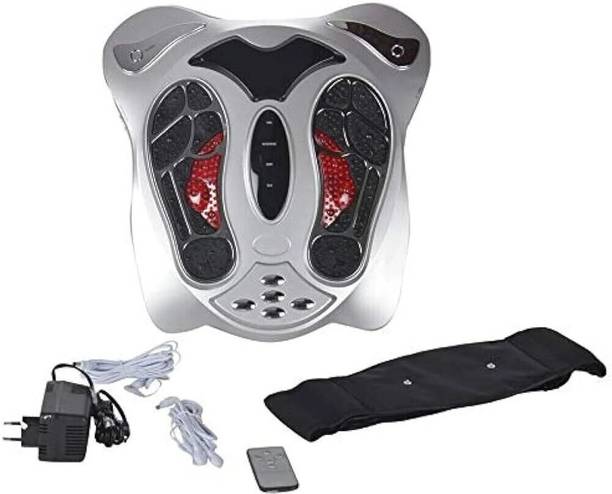 WIB Health Protection Foot Massager Machine Silver Leg Massage Therapy, Pain Relief Blood Circulation Machine Massager