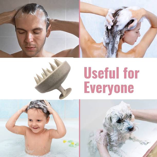 Rsentera Scalp Massager Brush Multicolor Any color Scalp Massager Brush Helps In Stimulating Blood Flow & Reducing Dandruff Masager Massager