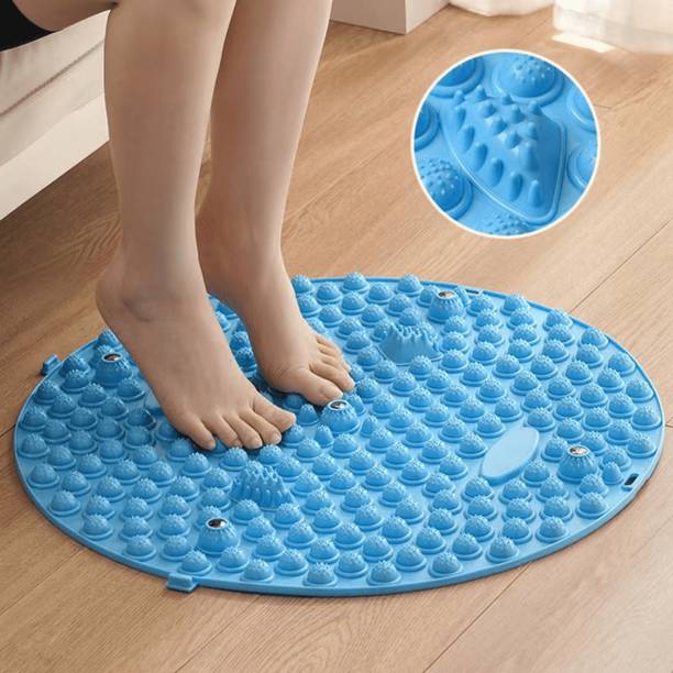 Shopeleven 33 cm Acupressure Foot Massage Pad Relieve Pain with Reflexology Mat 33 cm Acupressure Foot Massage Pad Relieve Pain with Reflexology Mat Massager