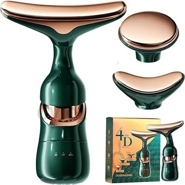 NTZ 3 in 1 Anti Wrinkles Face Neck Eyes Massager,Vibration Facial for Skin Care, Neck Face Massager Beauty Device,Neck Device Face Lift Tool Massager